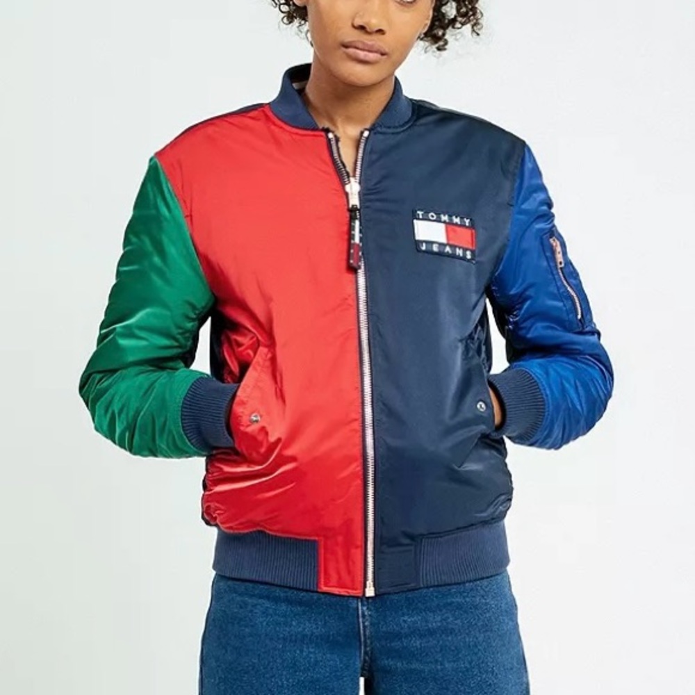 Tommy Hilfiger Jeans 90s Reversible Bomber Jacket